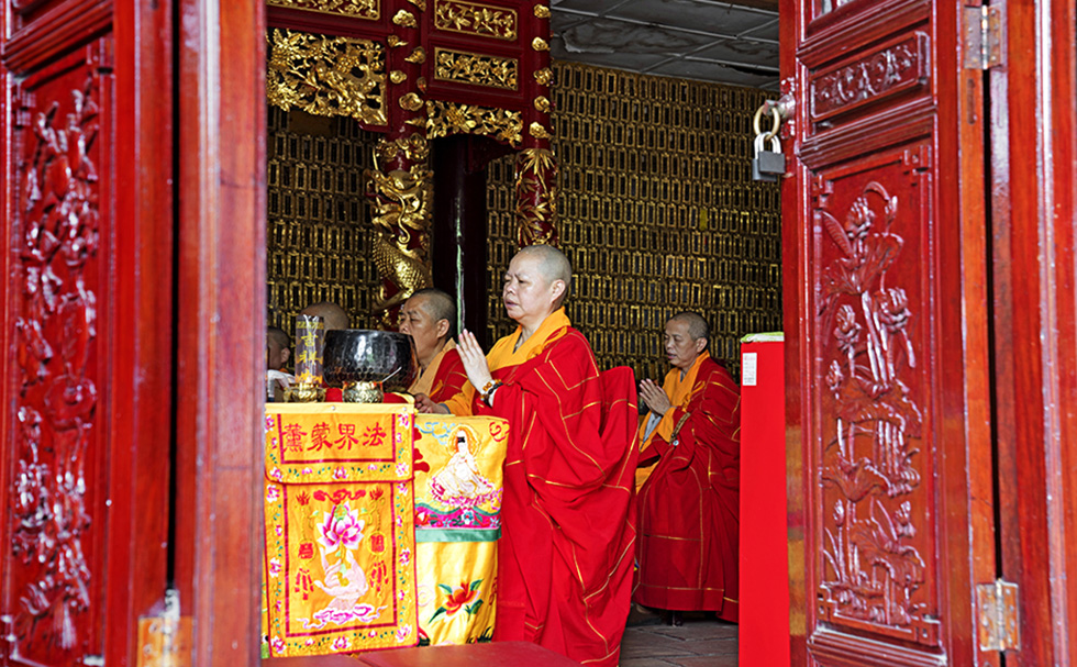 南华寺里的禅师