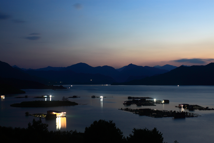 南水湖之夜-"丹霞山杯"第二届"善美韶关"全国摄影大展投稿区-大众摄影