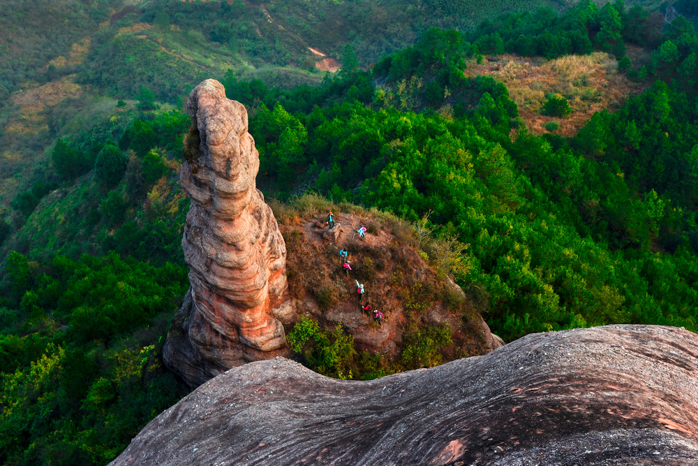 醉美丹霞-望夫石