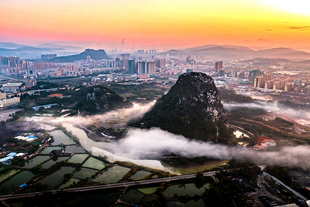 马坝人遗址狮子岩