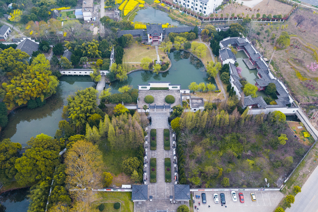 俯瞰李白文化园-"生态福地 智造名城"马鞍山全国摄影大展-大众摄影网