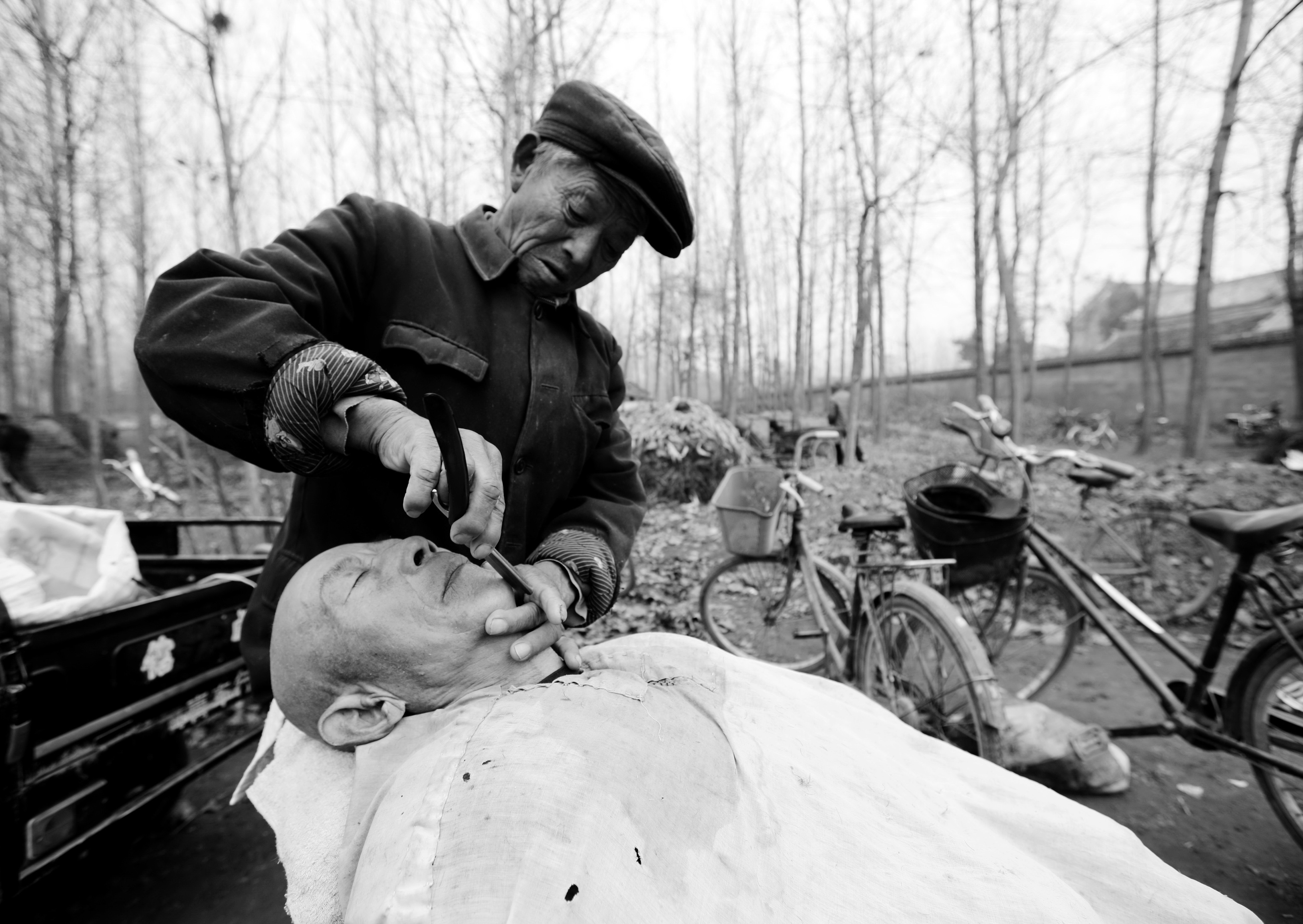 乡村剃头匠会不会淡出人们的记忆?