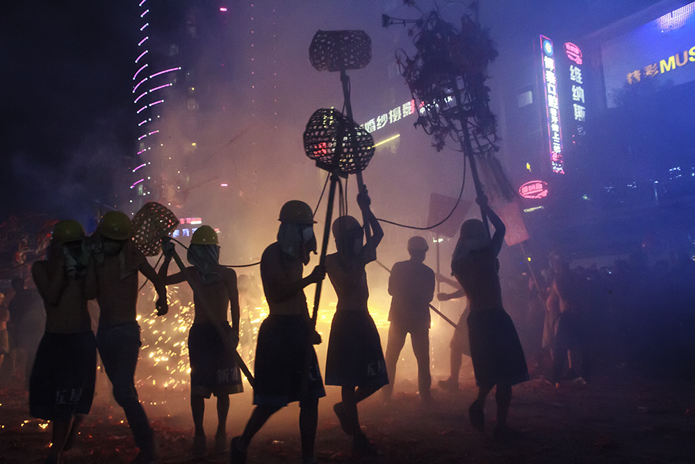 炸龙狂舞闹元宵(组照 共6张)