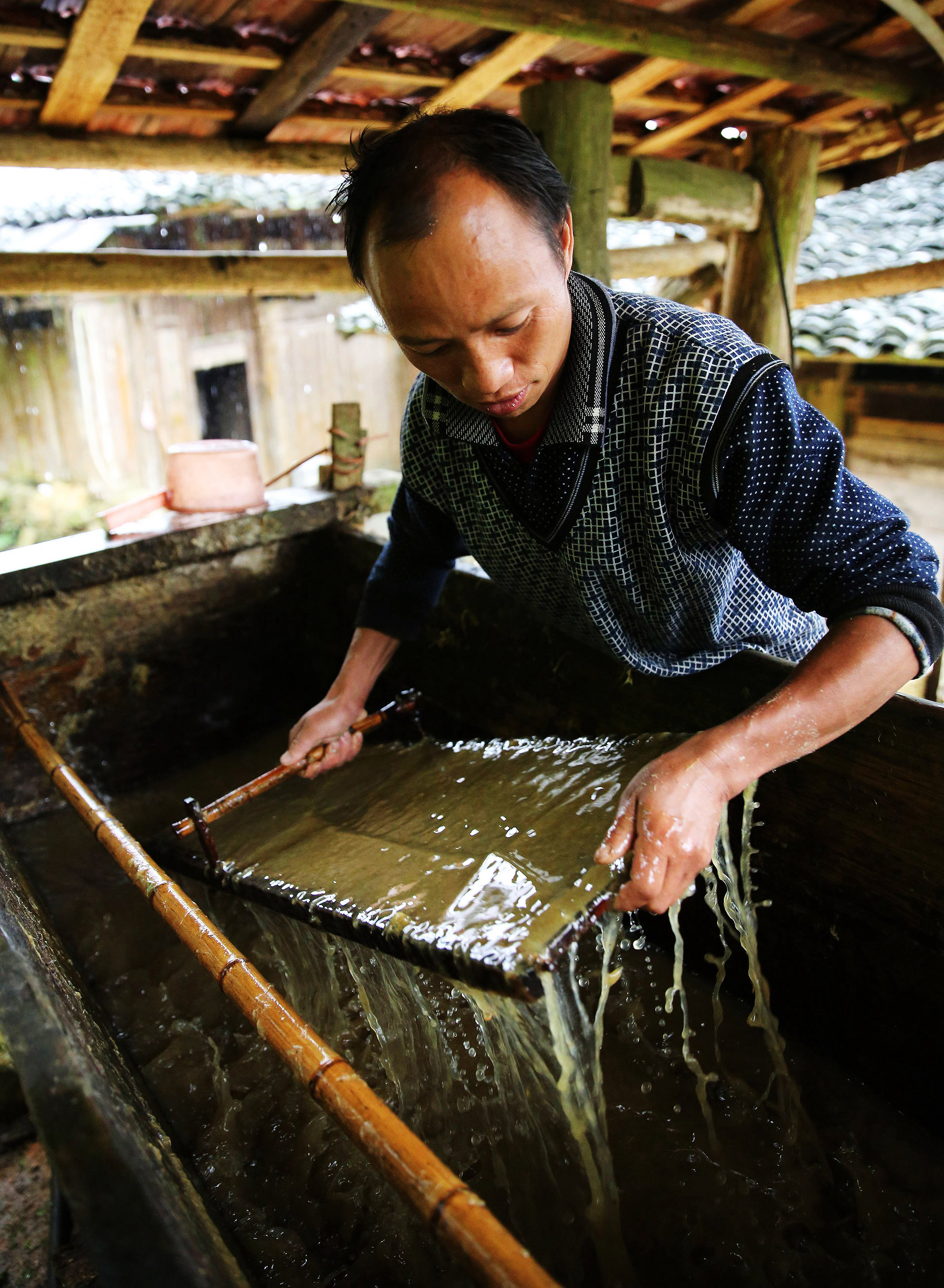 传统"火纸"富农家