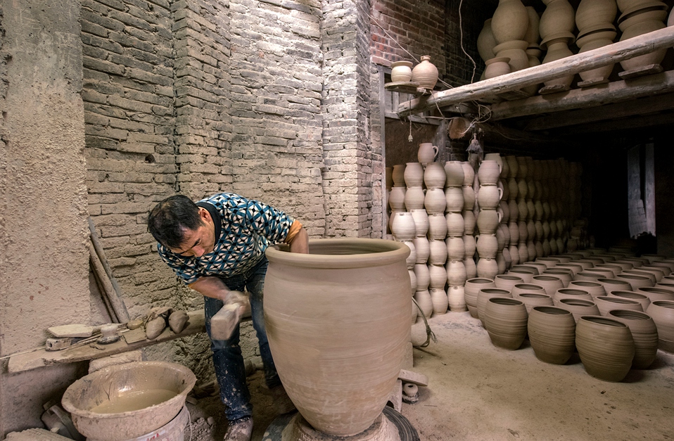 传统制陶