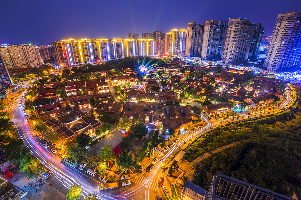 《流光溢彩五店市》