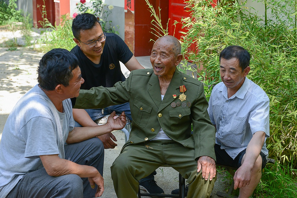 老兵得故事,组照7张