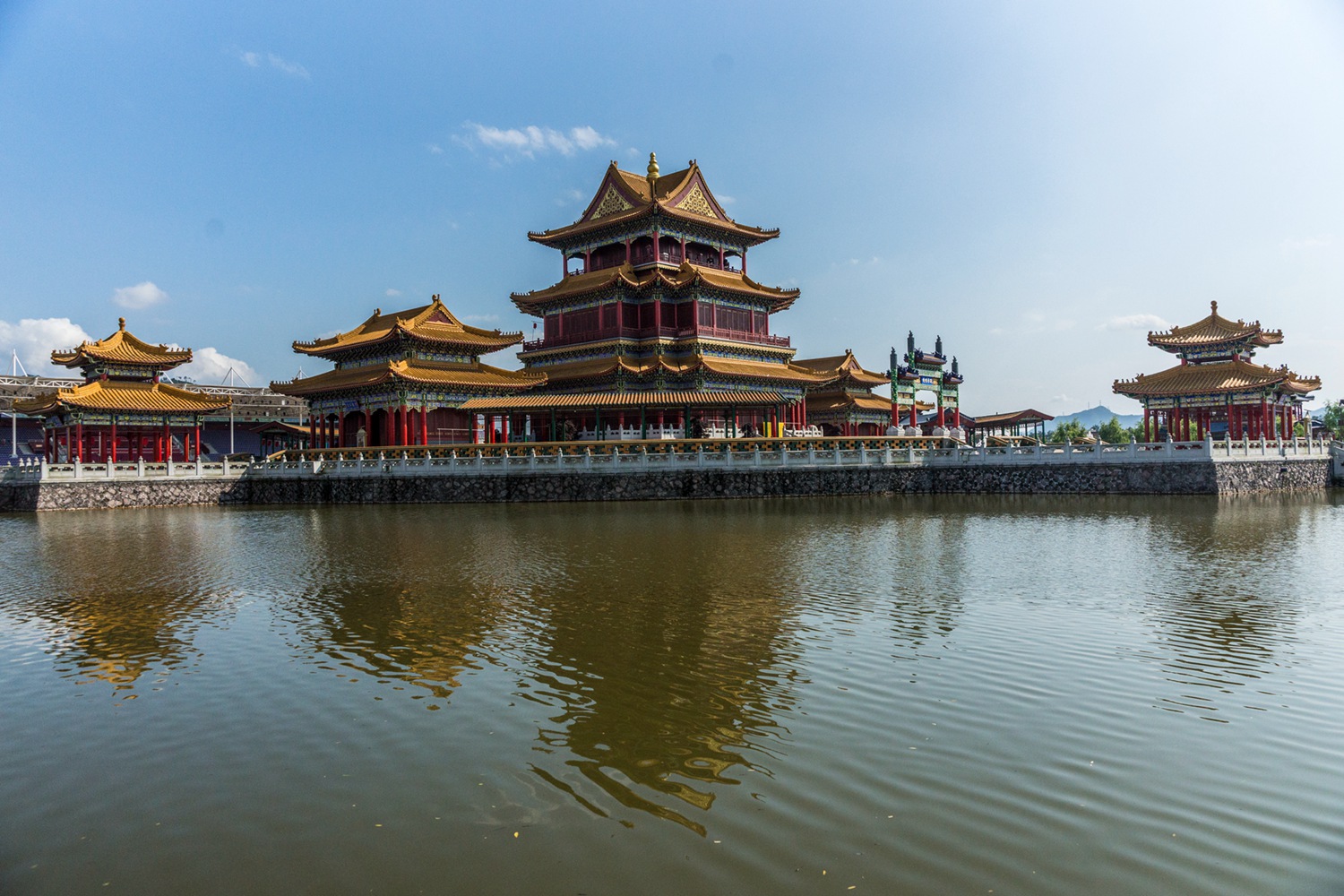 圆明新园的仿古建筑