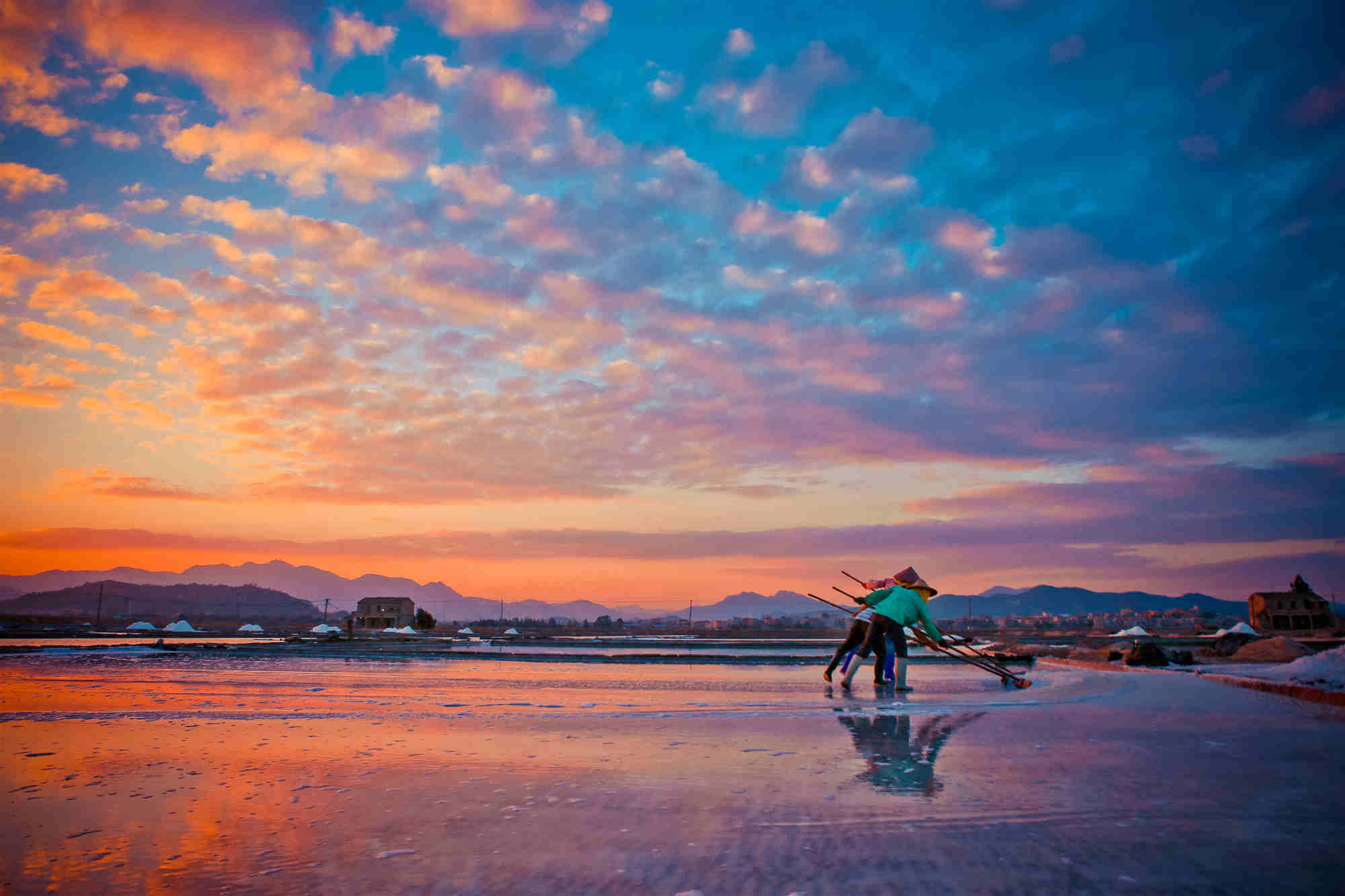 余辉灿灿-"我和我的祖国"摄影类征稿区-大众摄影网