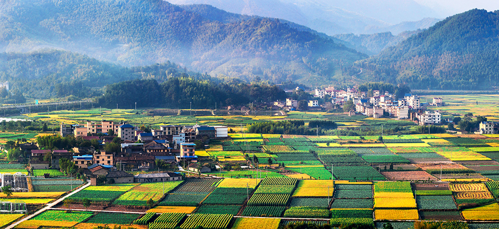 乡村新貌-"我和我的祖国"摄影类征稿区-大众摄影网 -