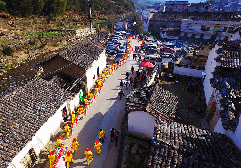 2016年2月28日摄于浙江省松阳县大东坝镇.