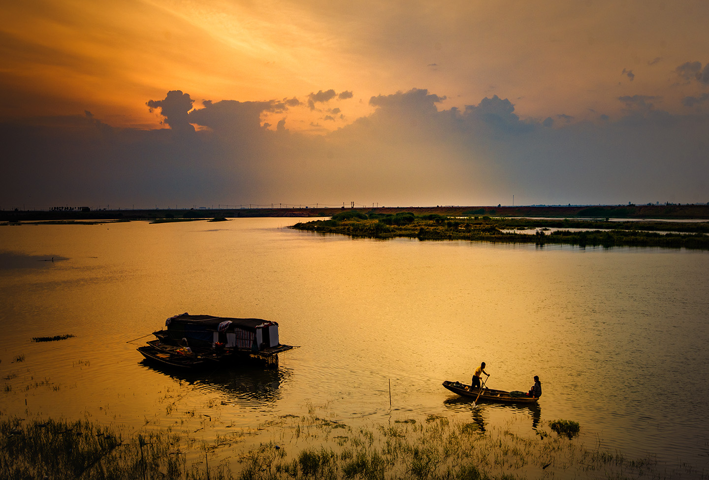 水上人家-"生态福地 智造名城"马鞍山全国摄影大展-大众摄影网 -
