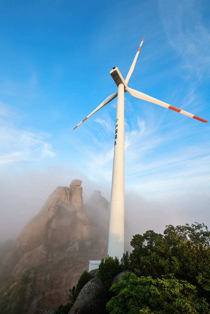 《追风者》-中国国电风力发电.2019年6月摄于福建省霞浦县长春镇