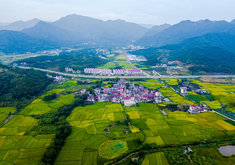 《靖安马尾山秋色 》 摄于靖安县双溪镇农村