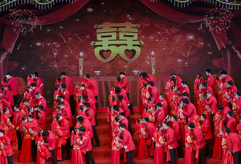 百对新人集体婚礼(组)1