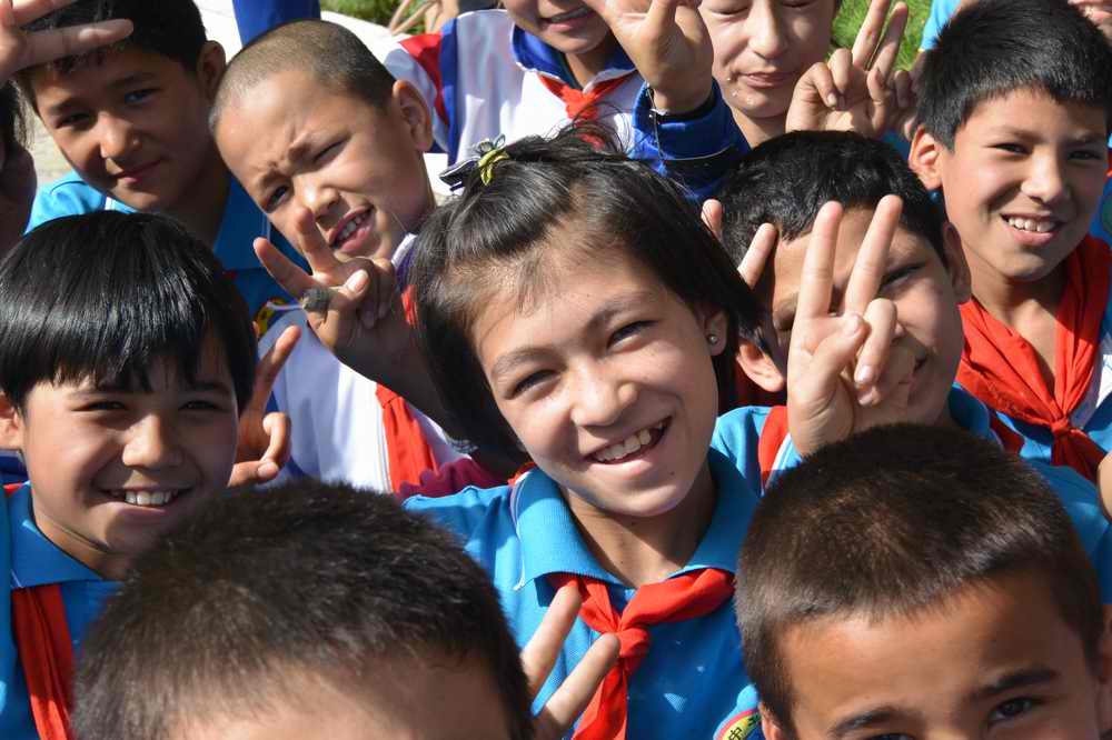 "祖国的花朵"-可爱的新疆小朋友组照