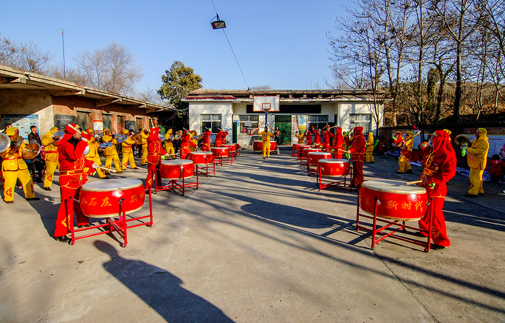 乡村锣鼓队