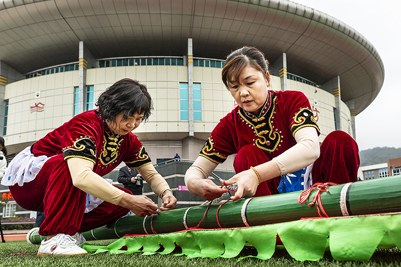 《民间绝技—建瓯挑幡》组照