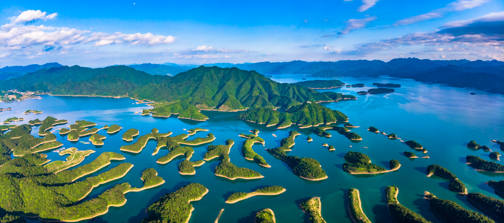 《千岛湖黄山尖风光》