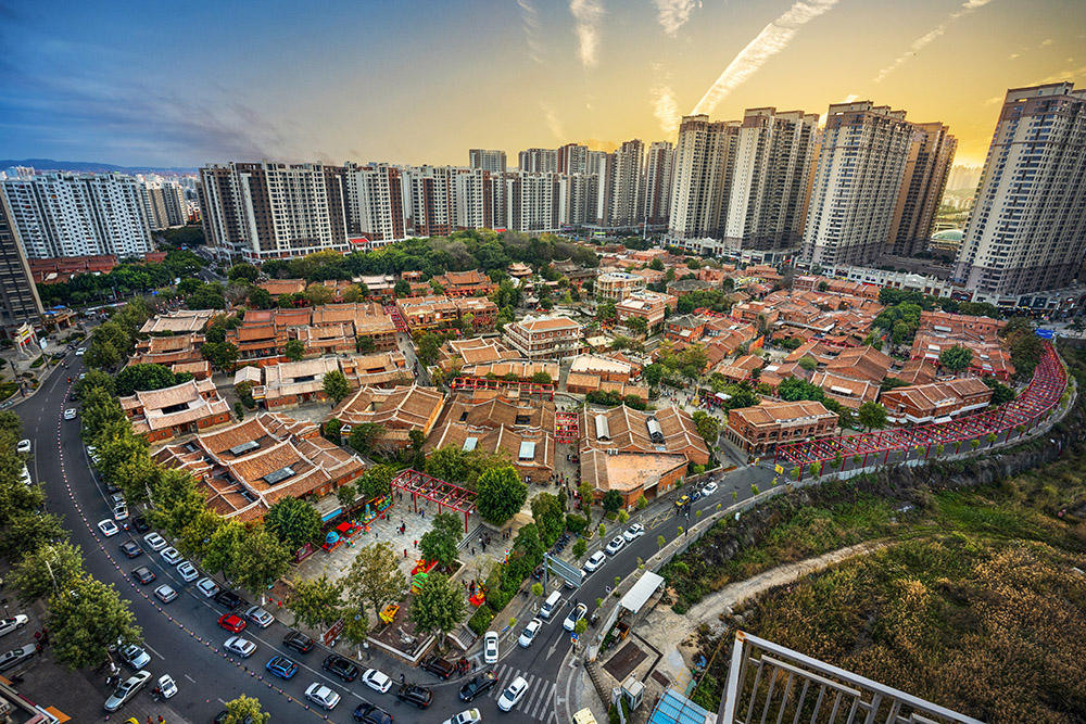 作品2019年2月13日拍摄于福建省晋江市五店市传统文化街区,市区对古