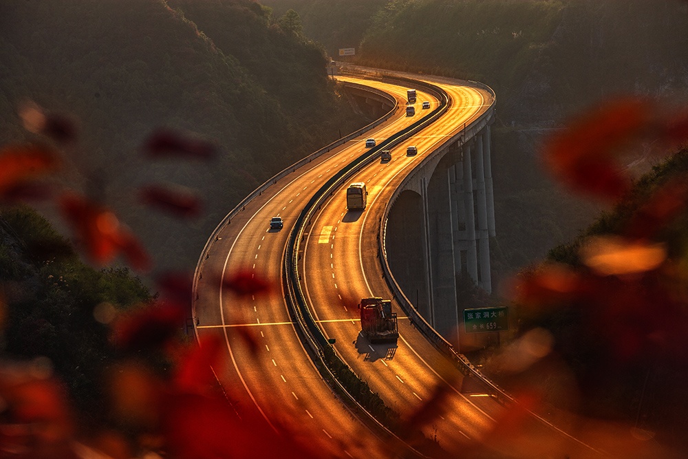 金色的道路-高帆杯"行走中国"全国摄影大展投稿区-大众摄影网