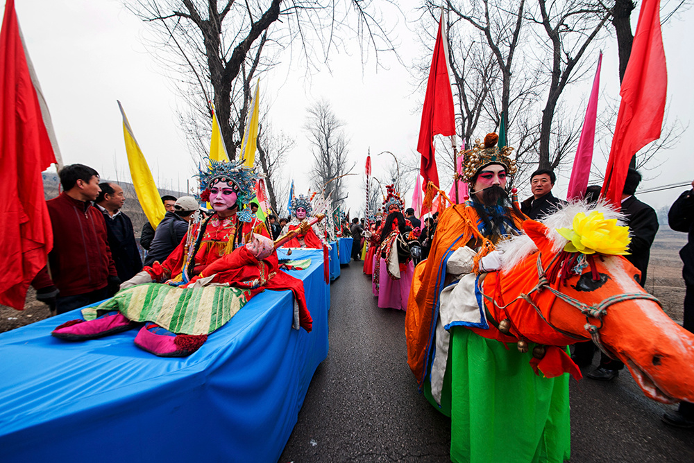 方兴未艾的乡村民俗游
