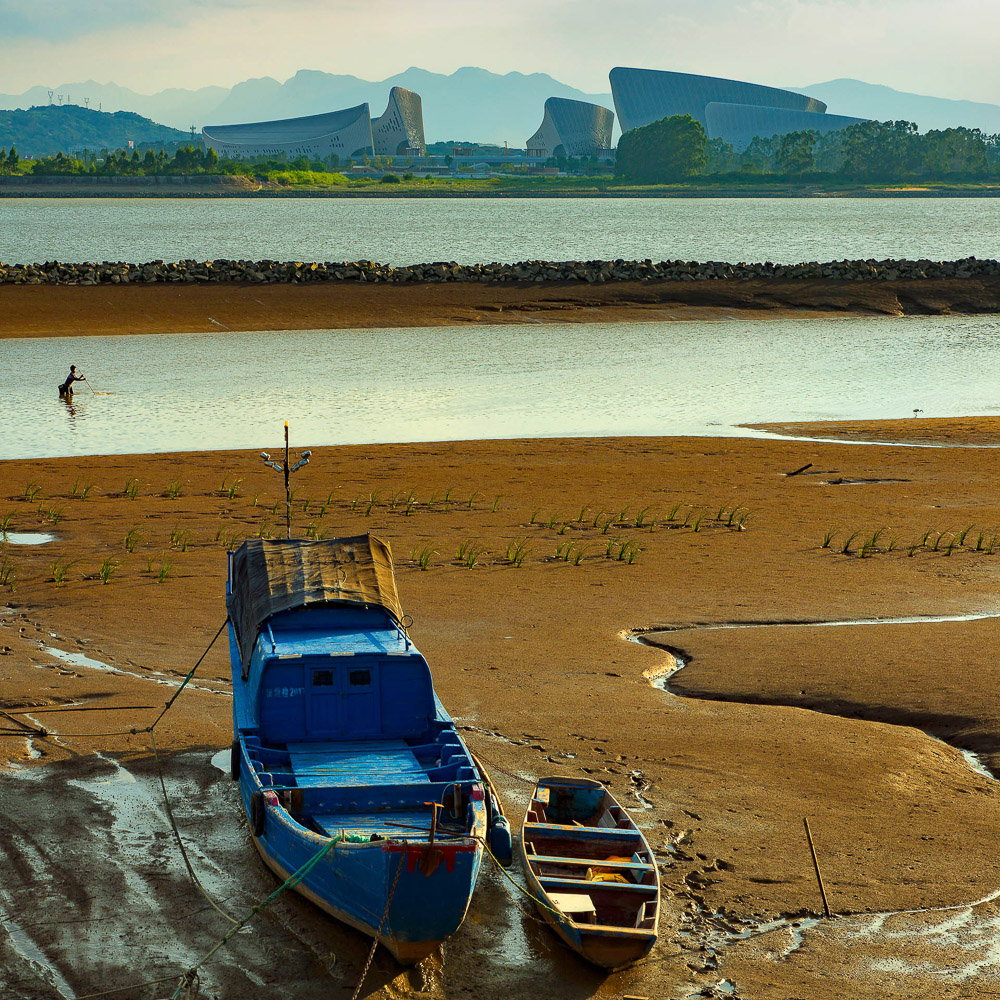 《闽江疍民都市情》2018年8月摄于福建福州.