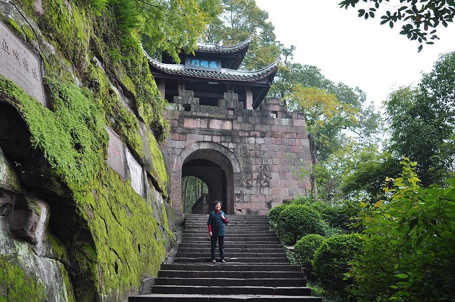 《神圣护国门》拍摄地点 合川钓鱼城