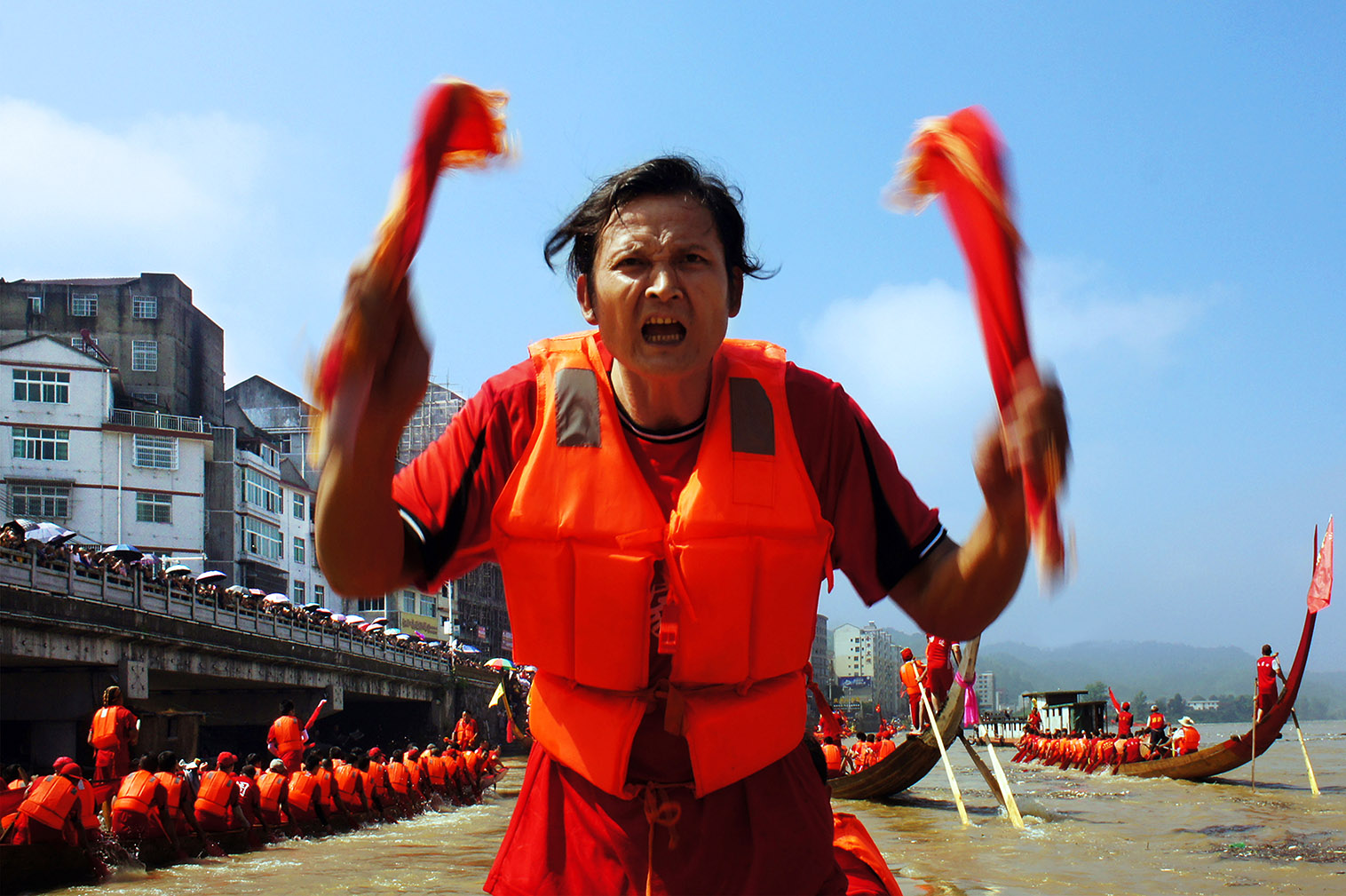 年4月26日拍摄于湖南省辰溪县黄溪口镇,每年农历五月十二黄溪口赶场