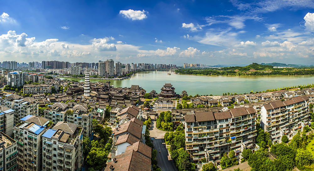 拍于合川文峰公园.