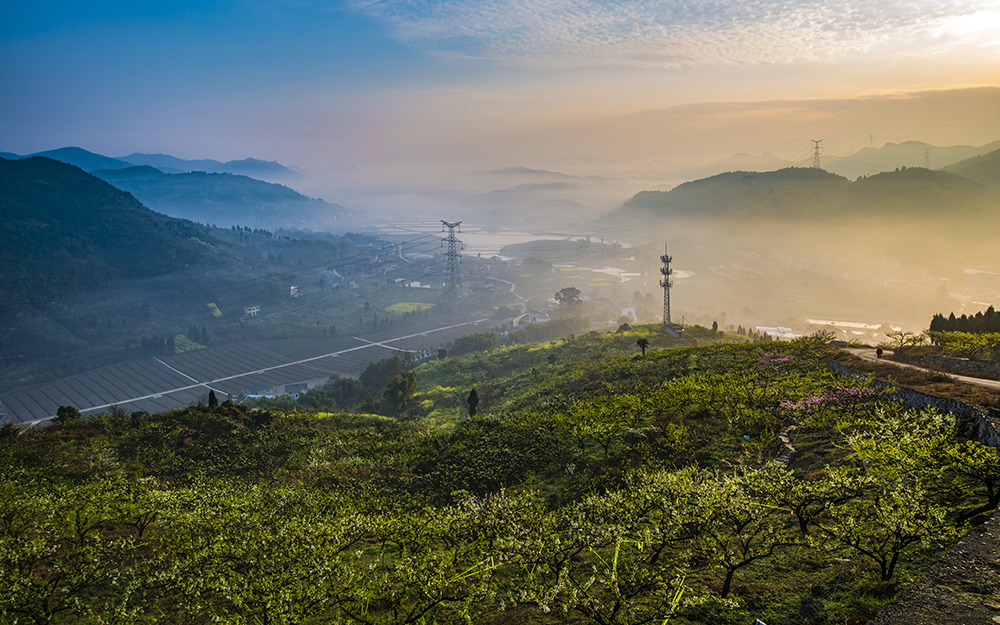 合川区双凤镇保合乡拍摄