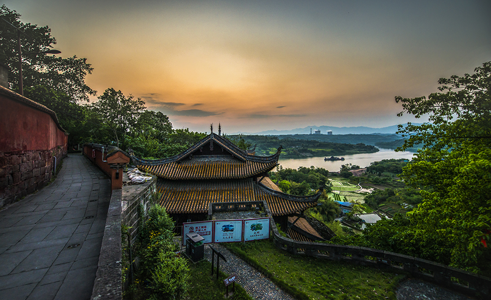 拍摄于合川区涞滩古镇.