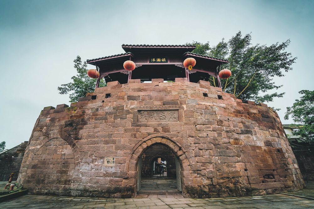 李琼 涞滩镇古瓮城 重庆市合川区涞滩古镇