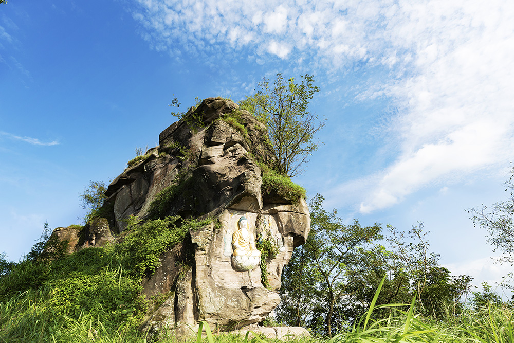 熊盘虎踞飞仙石-第三届中国重庆"钓鱼城杯"全国摄