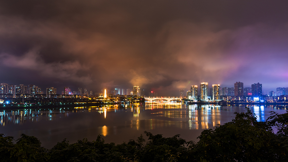 《三江口之夜》-第三届中国重庆"钓鱼城杯"全国摄影大展 征稿区-大众