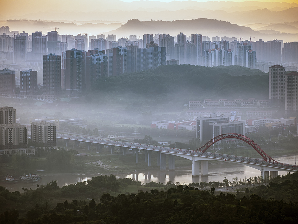 7.摄于合川区城区.