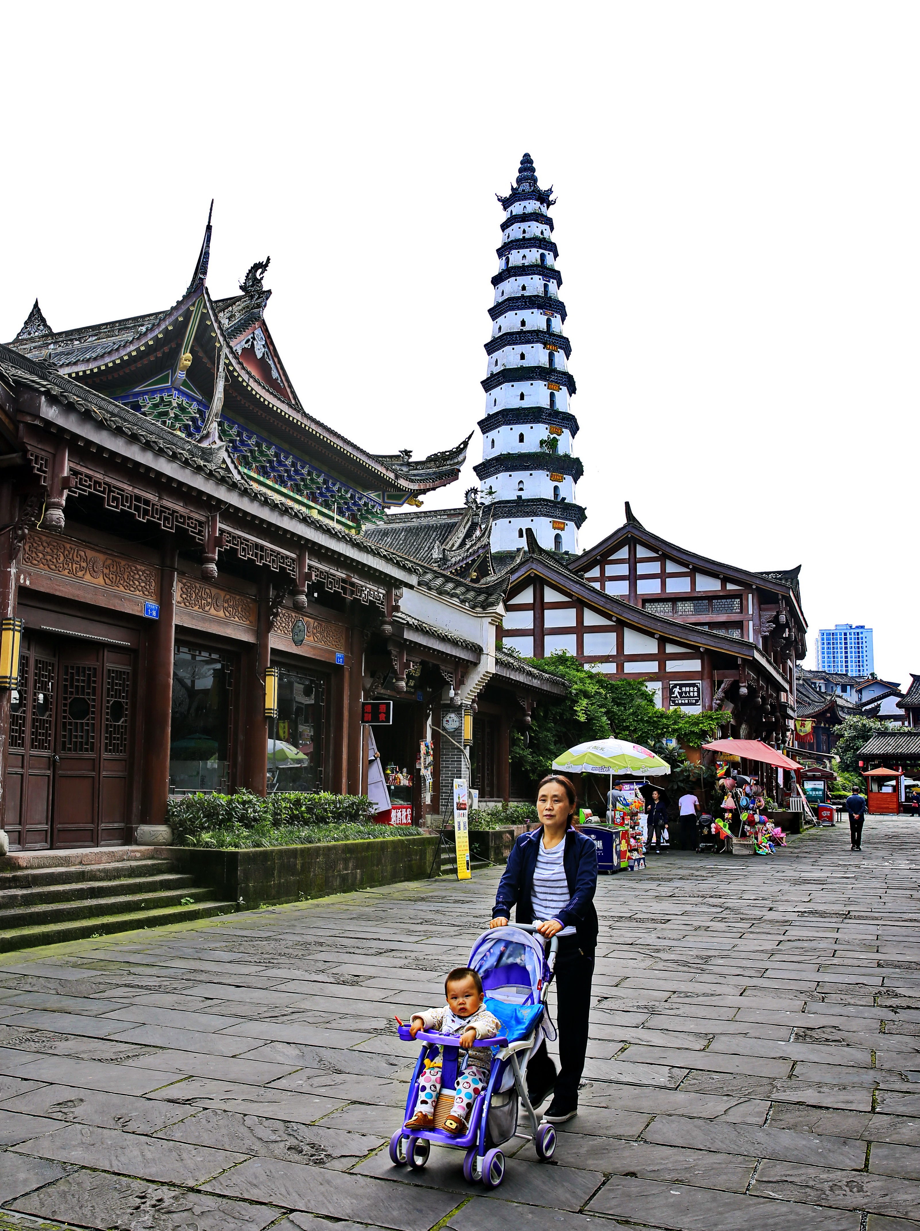 《天伦之乐》2019.5.21摄于合川城区南津街