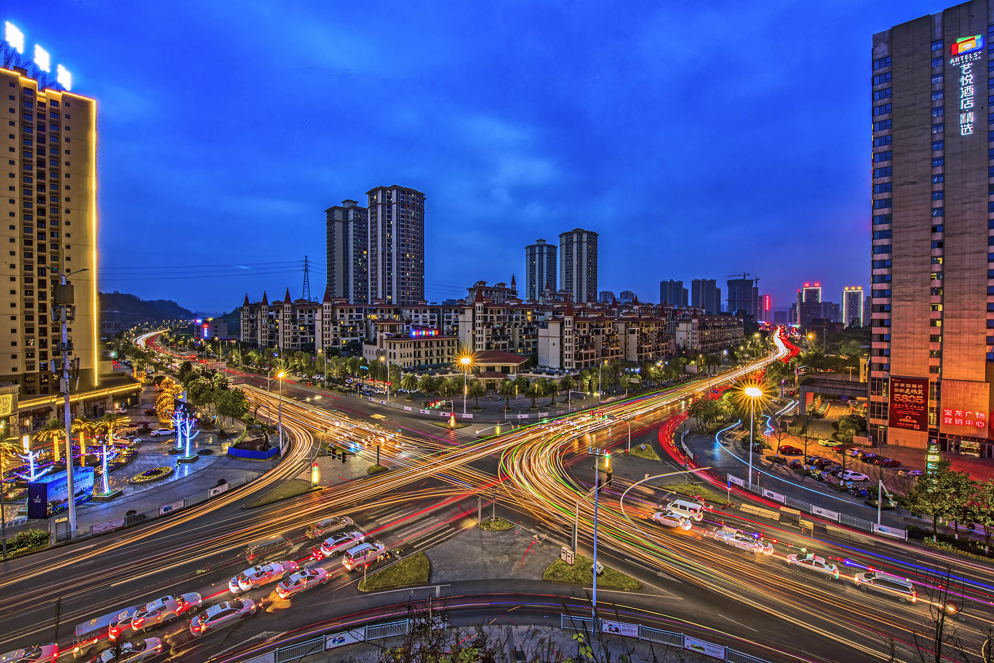 北城之夜-第三届中国重庆"钓鱼城杯"全国摄影大展 征稿区-大众摄影网