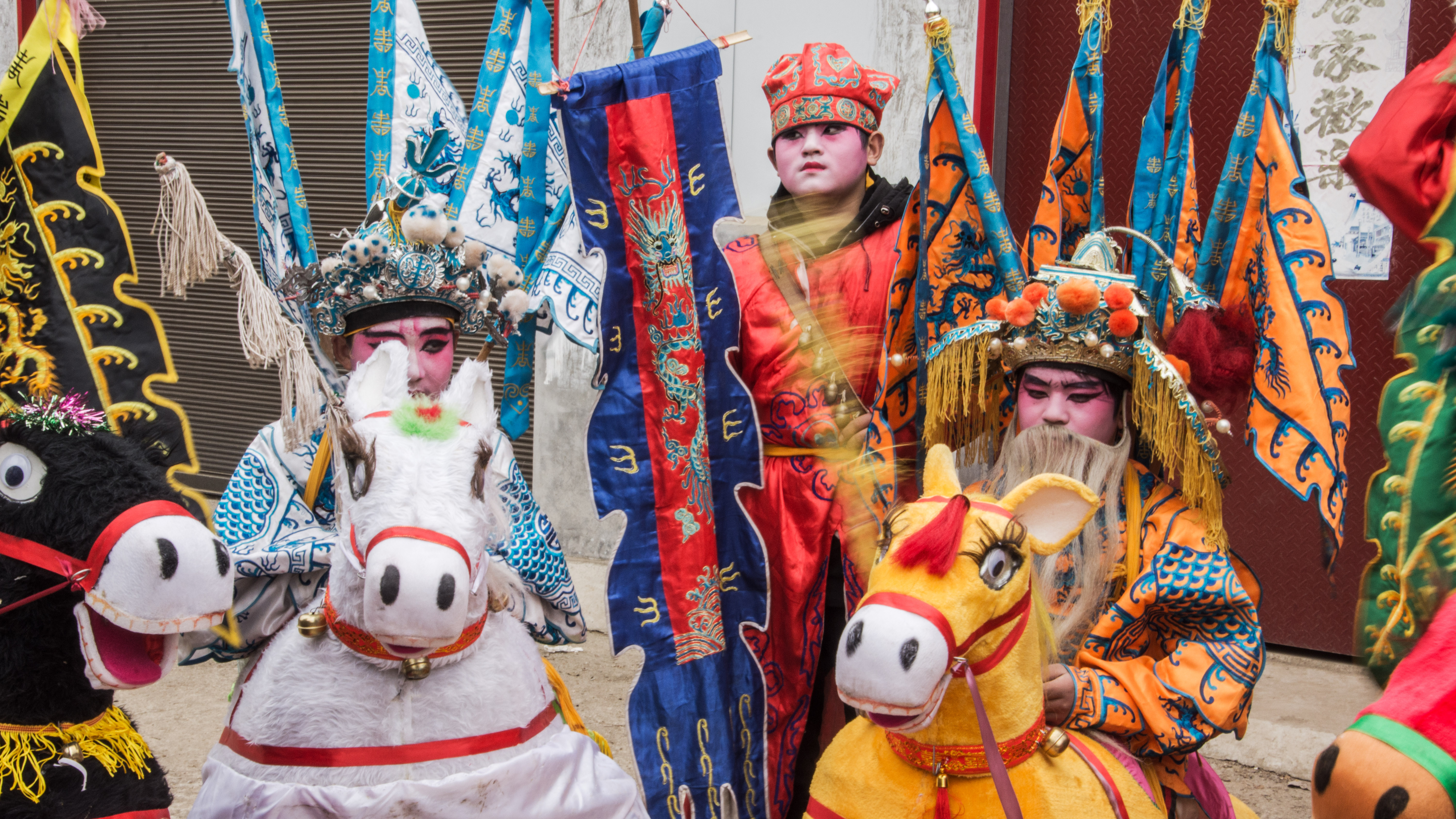 非物质文化遗产:竹马传承(组照)