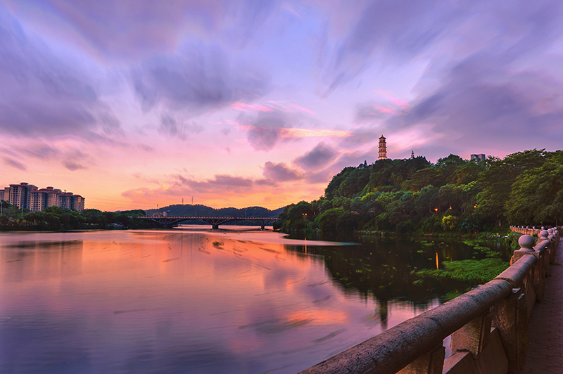 2018年5月摄于增城区荔城街增江河畔