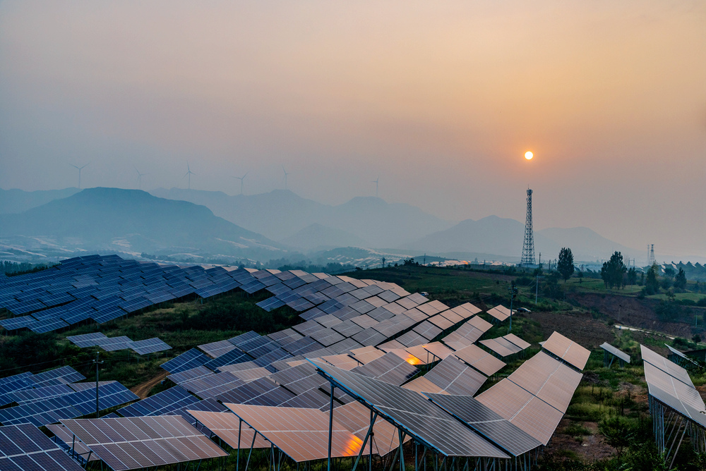 全域旅游南召"全国摄影大展征稿区 69 光伏晨韵(组照)