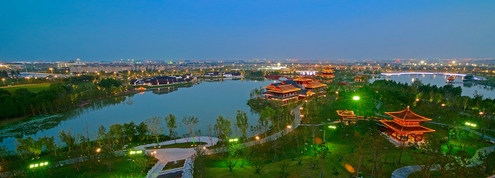 盐城大洋湾夜景