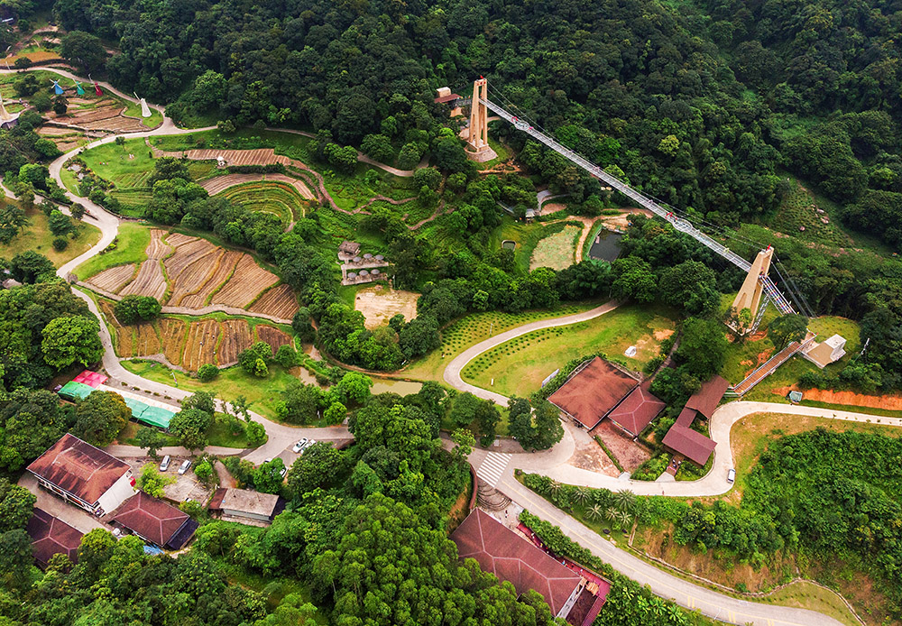 《俯瞰二龙山风景区》-"生态增城 旅游圣地"全国摄影大展投稿区-大众