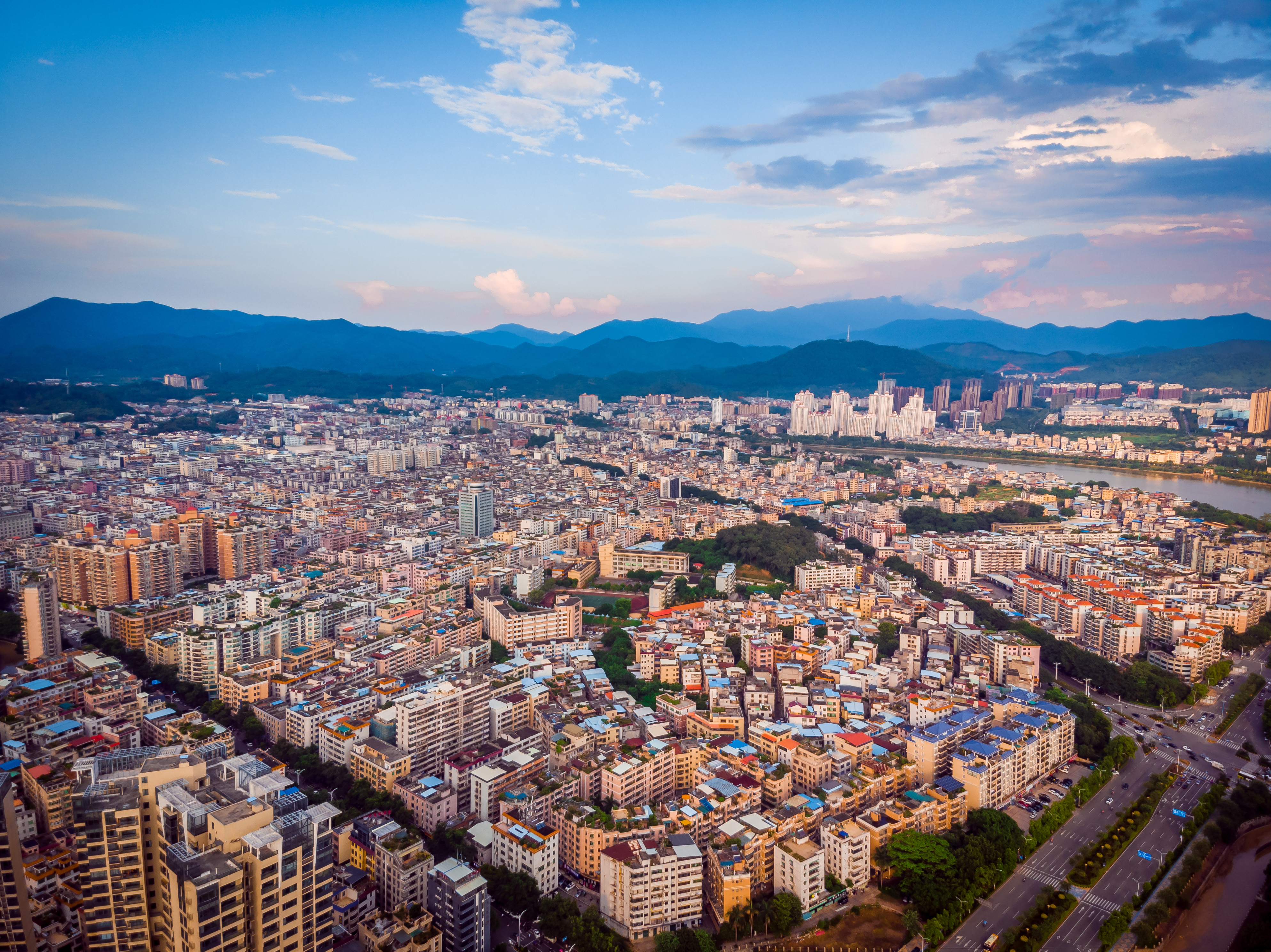 增城老城区建筑(航拍)
