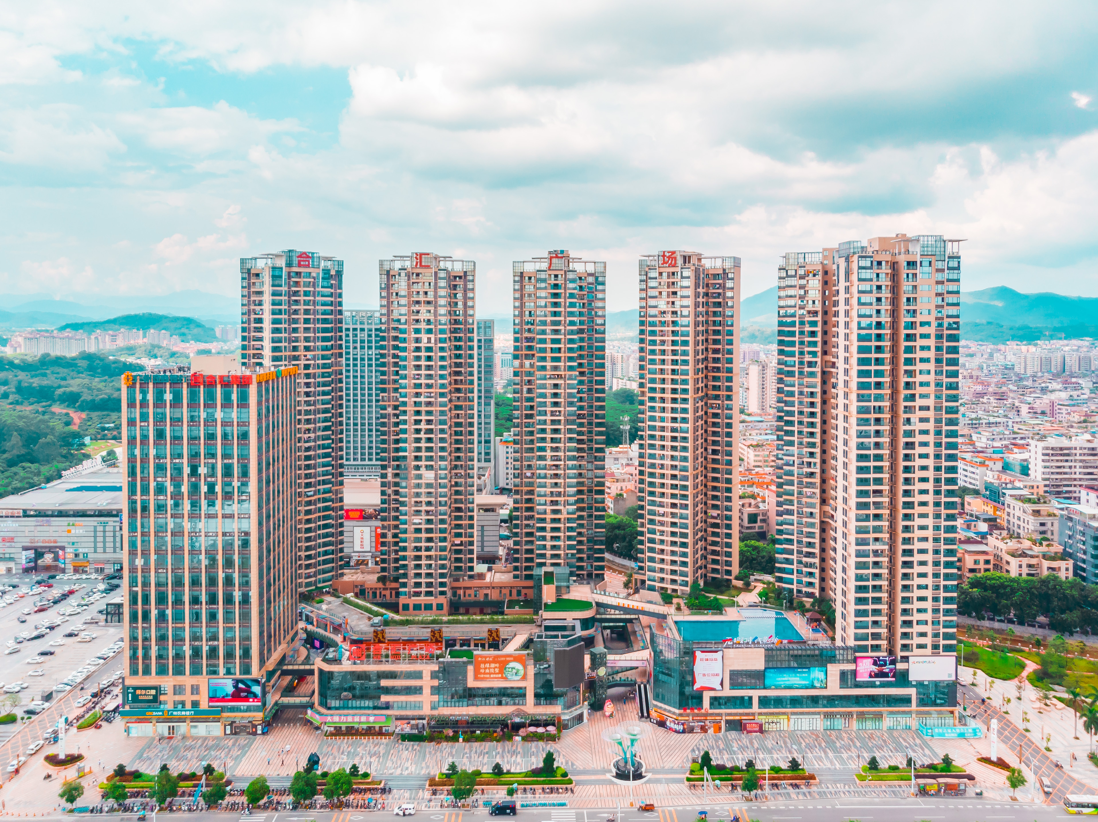 增城合汇城(航拍)