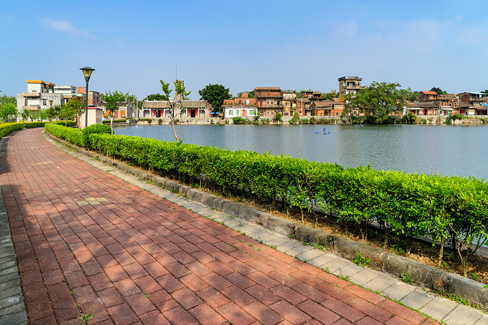 《环湖游道》-"生态增城 旅游圣地"全国摄影大展投稿区-大众摄影网 -