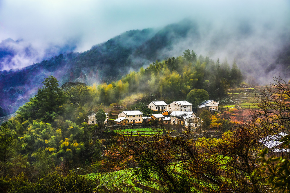 《田园人家》-第三届"中国原生态最美山乡——安徽石台"全国摄影大展