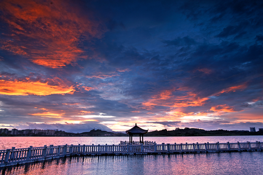 《美丽挂绿湖》-"生态增城 旅游圣地"全国摄影大展投稿区-大众摄影网