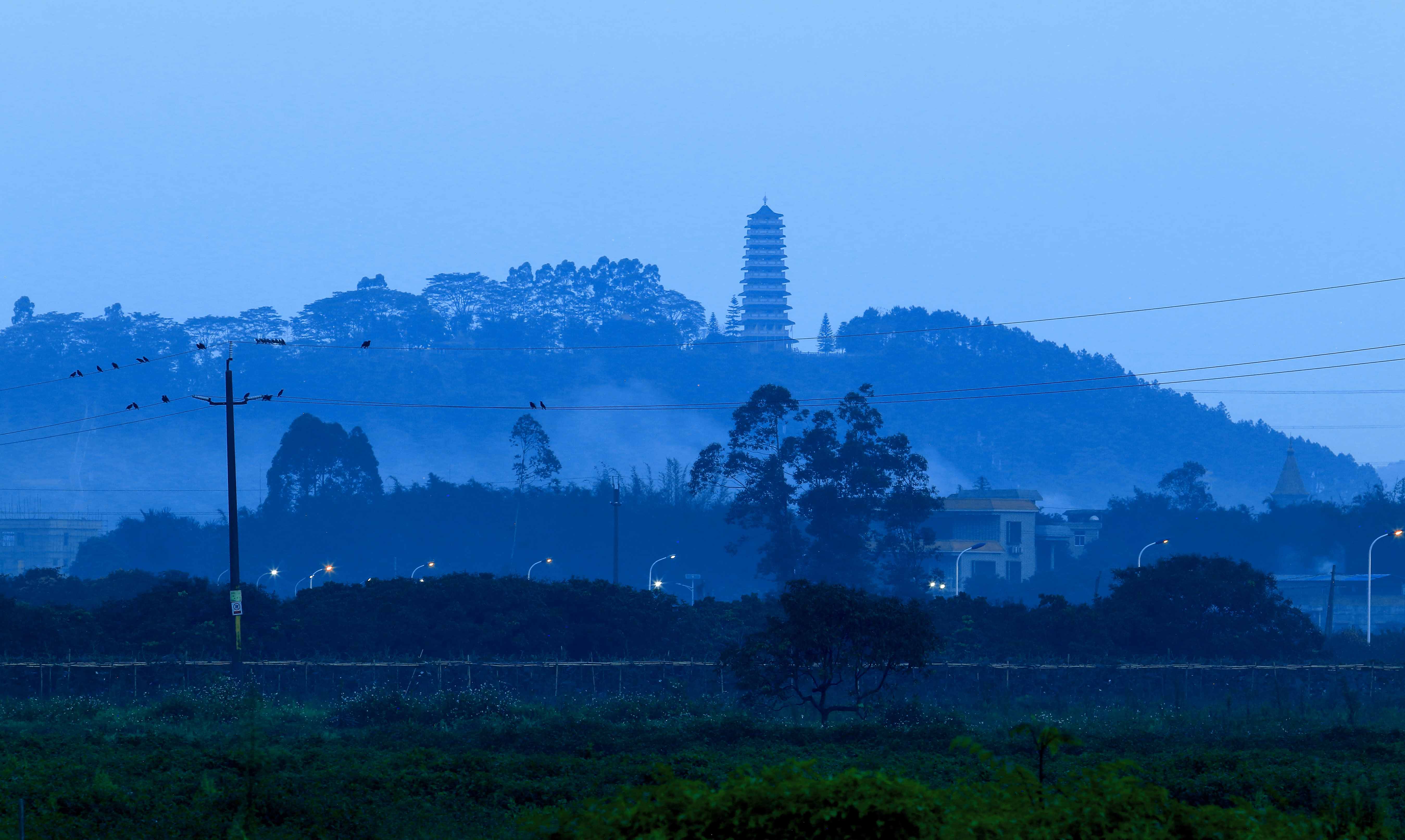 暮色-"生态增城 旅游圣地"全国摄影大展投稿区-大众摄影网