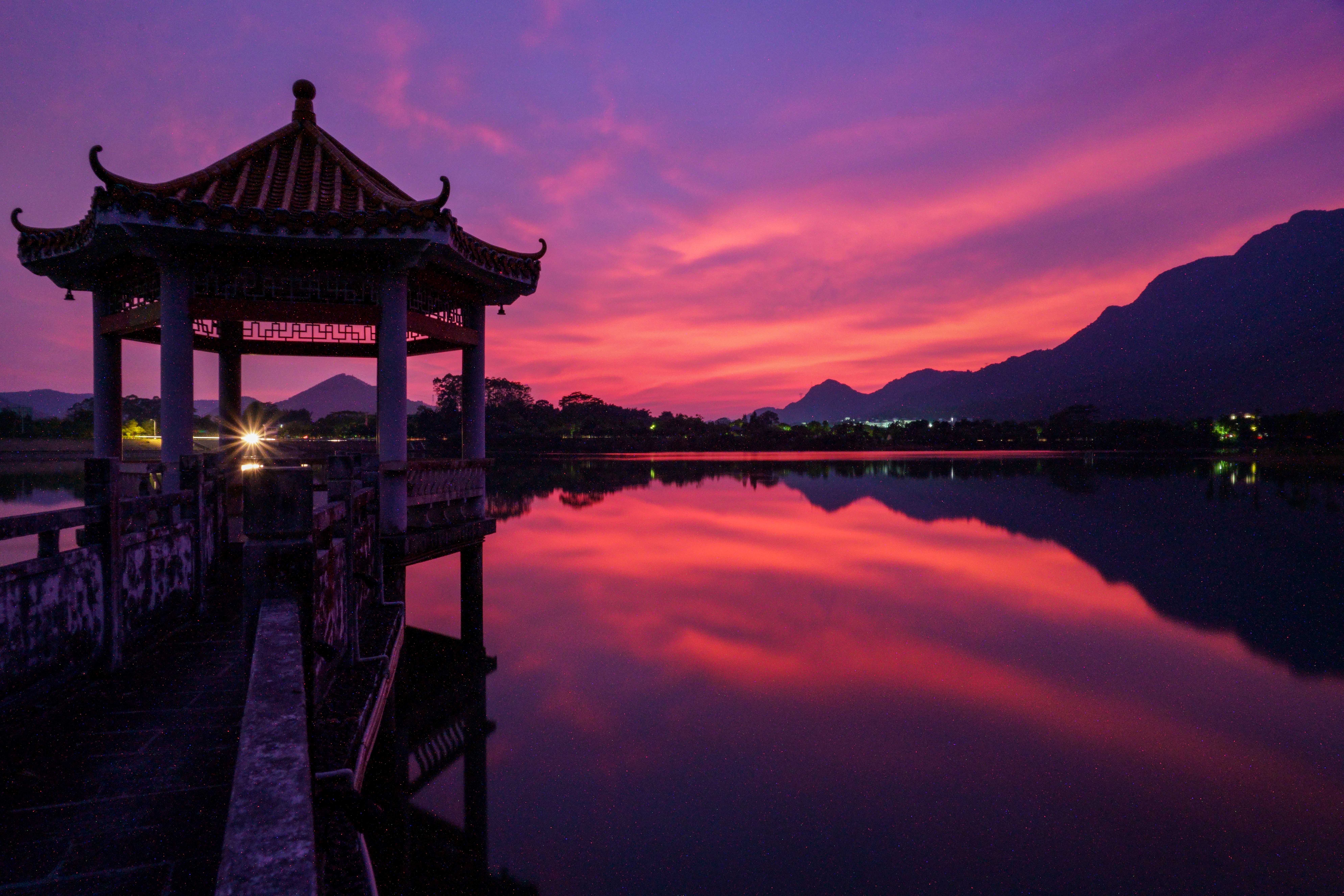 霞光漫天-"生态增城 旅游圣地"全国摄影大展投稿区-大众摄影网